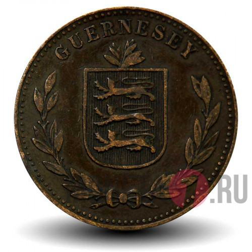 8 дублей 1918 года - Остров Гернси