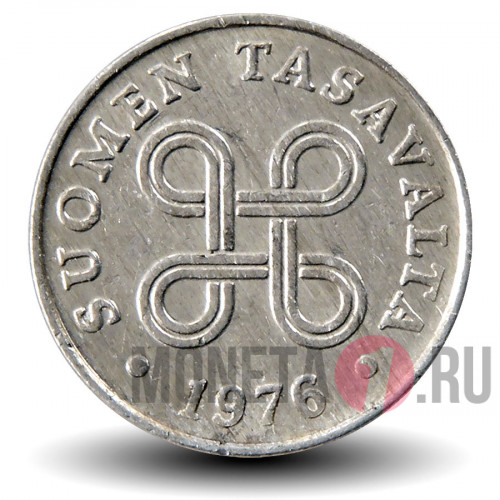 1 пенни 1976 года - Финляндия