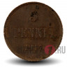 5 пенни 1914 года - Финляндия - Вензель Николая II