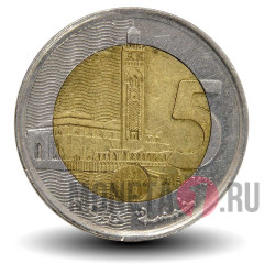 5 дирхамов 2015 года - Марокко - Король Мохаммед VI
