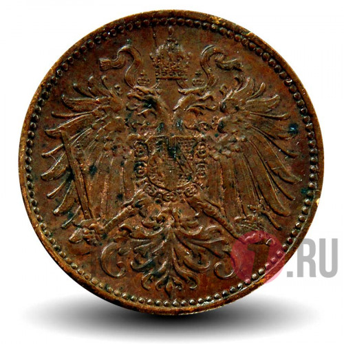 2 геллера 1895 года - Австро-Венгерская империя - Франц Иосиф I