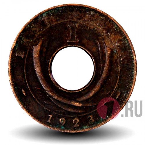 1 цент 1923 года - Восточная Африка - Георг V