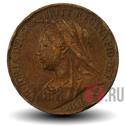 Фартинг 1897 год - Великобритания