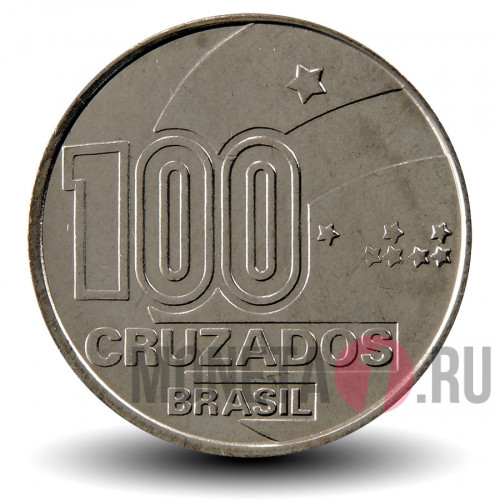 100 крузадо 1988 года - 100-летие отмены рабства. Ребенок - Бразилия