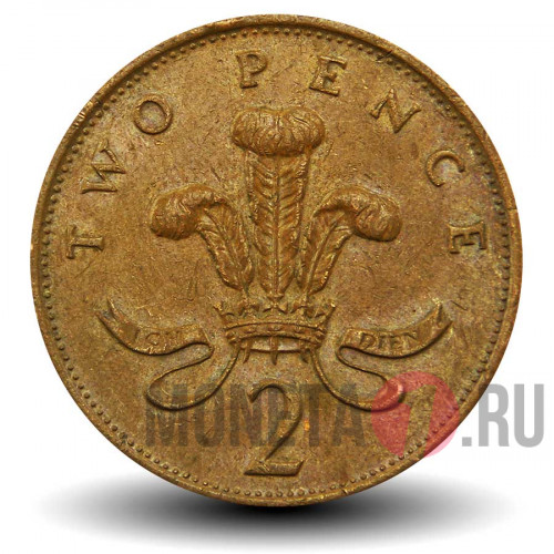 2 пенса 1989 года - Великобритания