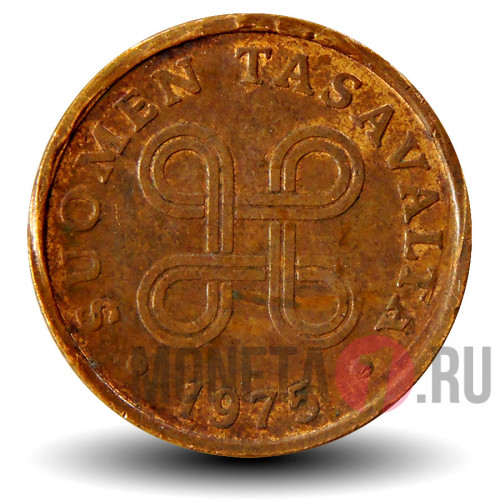 5 пенни 1975 года - Финляндия