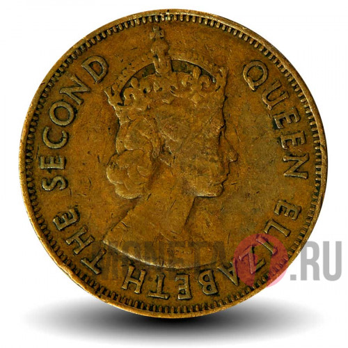 5 центов 1971 года - Маврикий - Elizabeth II
