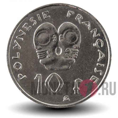 10 франков 2009 года - Французская Полинезия
