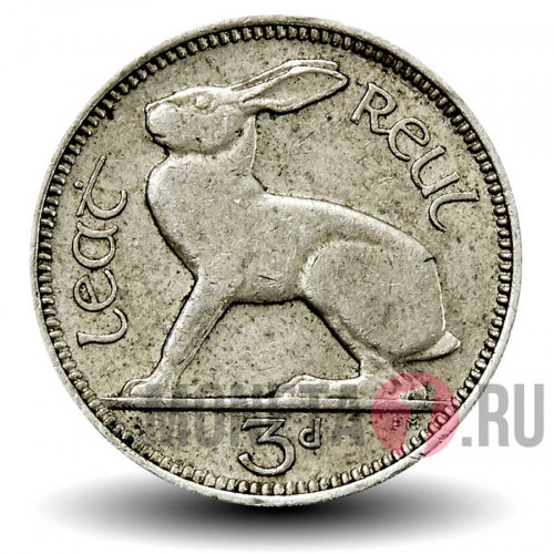 3 пенса 1956 год - Ирландия