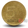 5 форинтов 2007 года - Венгрия - Белая цапля