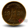 1 рейхспфенниг 1936 года - Германия - Е