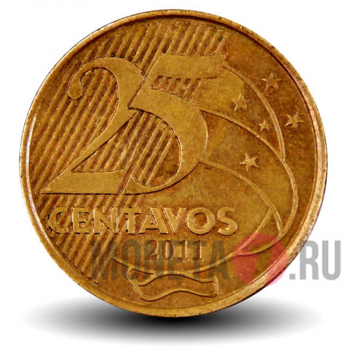 25 сентаво 2011 года - Бразилия - Мануэл Деодору да Фонсека