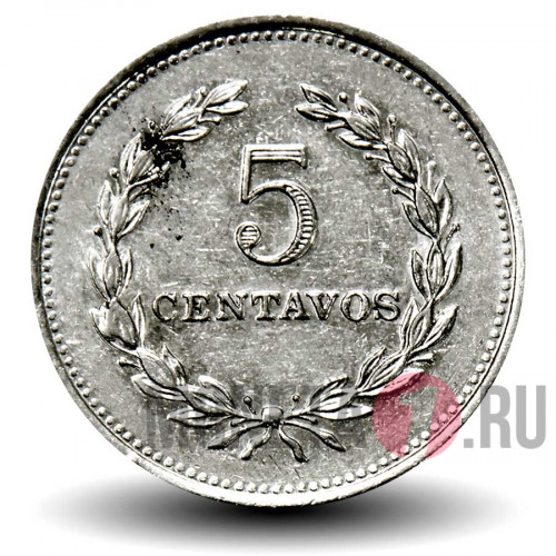 5 сентаво 1984 года - Эль-Сальвадор