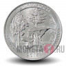 25 центов 2018 года - Побережье Пикчерд-Рокс - Мичиган - D