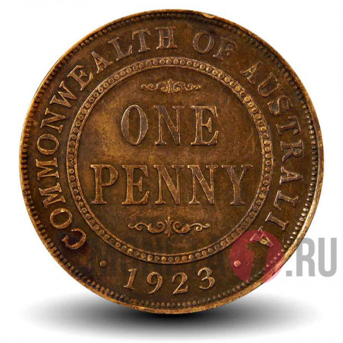 1 пенни 1923 года - Австралия - Георг V