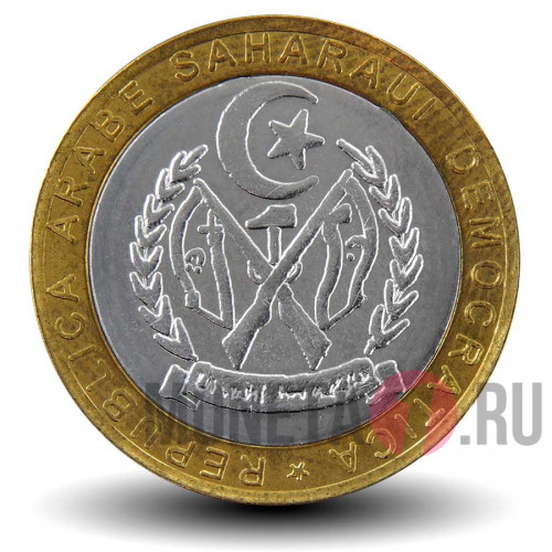 500 песет 2010 года - Западная Сахара - Папа Римский