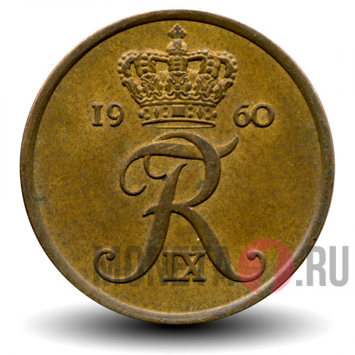 5 ore 1960 года - Дания - Фредерик IX