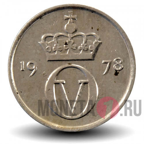 10 эре 1978 года - Норвегия - Олав V