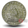 50 сентаво 1979 года - Мексика - Куаутемок