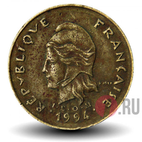 100 франков 1994 года - Новая Каледония