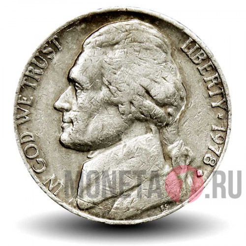 5 центов 1978 года - Усадьба Монтичелло (Monticello) - США - D