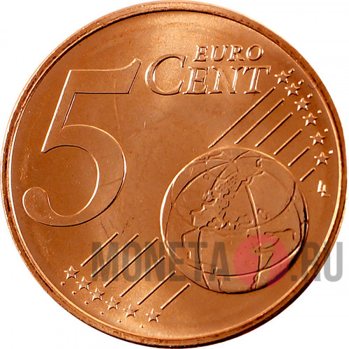5 евроцентов 2014 года - Латвия
