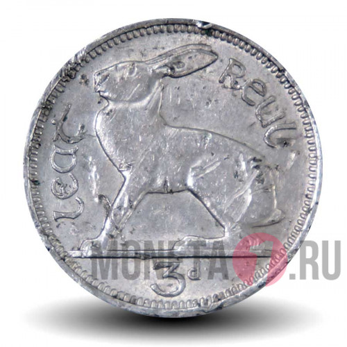 3 пенса 1963 года - Ирландия