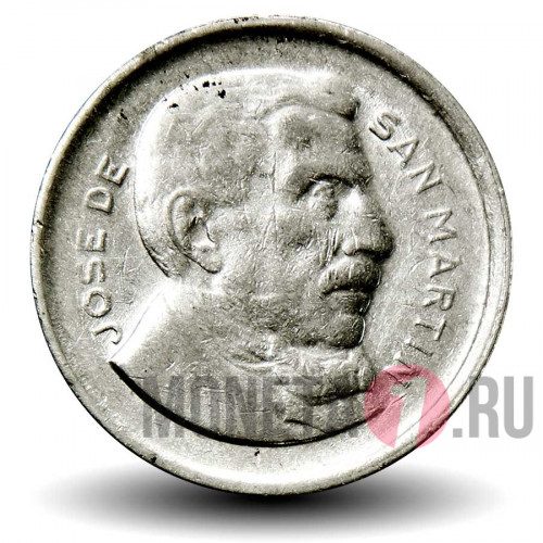 50 сентаво 1953 года - Аргентина