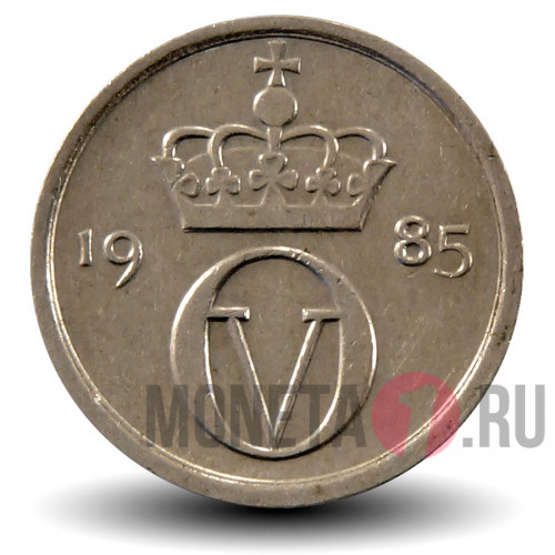 10 эре 1985 года - Норвегия - Олав V