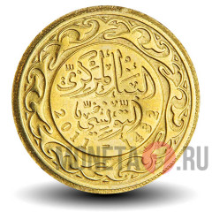 100 миллимов 2011 года - Тунис - UNC