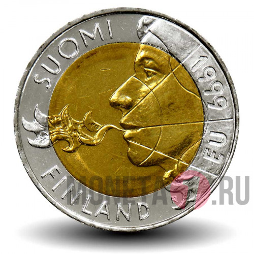 10 марок 1999 года - Финляндия - Представительство в ЕС