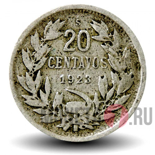 20 сентаво 1923 года - Чили