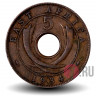 5 центов 1934 года - Восточная Африка - Георг V
