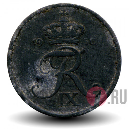 1 ore 1950 года - Фредерик IX - Дания