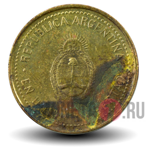 10 сентаво 2008 года - Аргентина