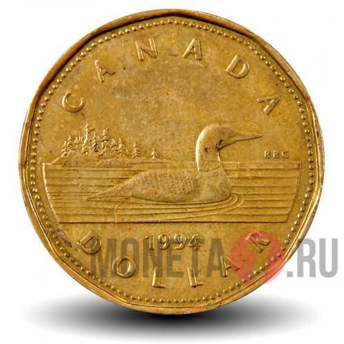 1 доллар 1994 года - Канада - Гагара