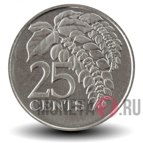 25 центов 2007 года - Тринидад и Тобаго - Чакония