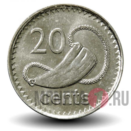 20 центов 2010 года - Фиджи - Elizabeth II