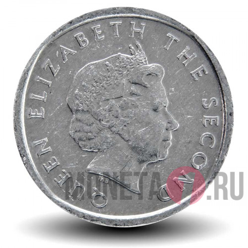 2 цента 2002 года - Восточные Карибские территории - Елизавета II