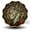 1 пиастр 1938 года - Кипр - Георг VI