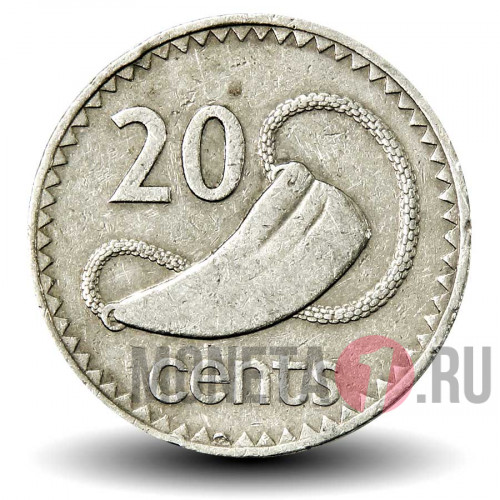 20 центов 1980 года - Фиджи