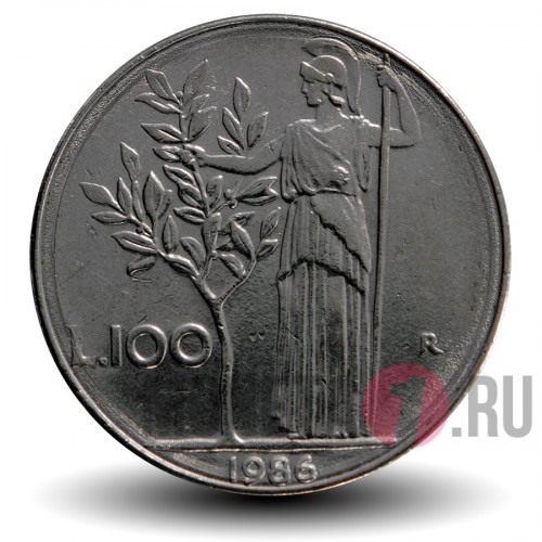 100 лир 1986 года - Италия