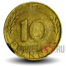 10 пфеннигов 1969 года - ФРГ - F