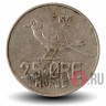 25 эре 1972 года - Норвегия - Сибирская синица