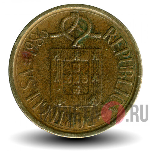 5 эскудо 1986 года - Португалия - Витраж