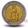 5 шиллингов 1997 года - Кения - Даниэль арап Мои
