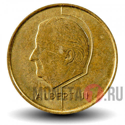 5 франков 1998 года - Бельгия - Альберт II - BELGIQUE