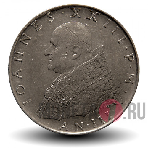 100 лир - Ватикан - 1961 III - Иоанн XXIII