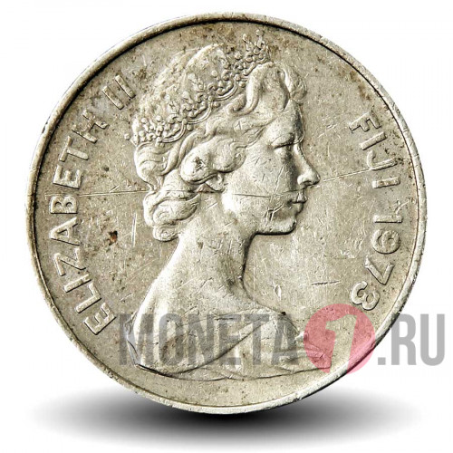 20 центов 1973 года - Фиджи