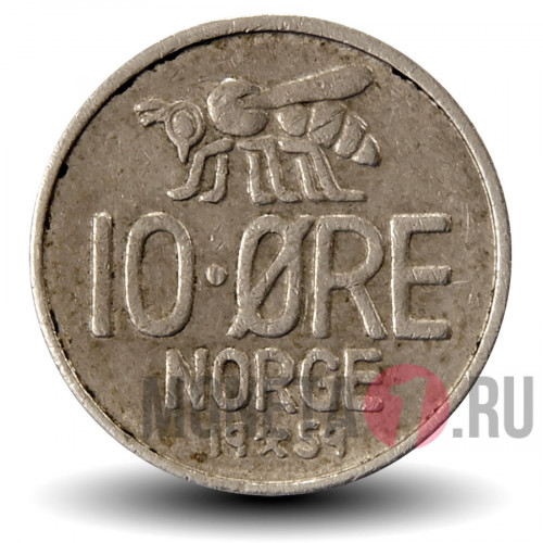 10 эре 1959 года - Норвегия - Пчела